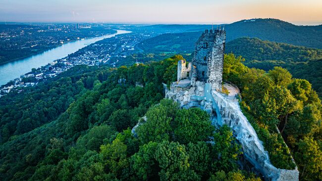 Drachenfels & Rhein bei Königswinter